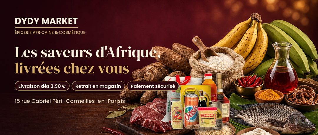 Dydy Market – Les saveurs d'Afrique, livrées chez vous. 15 rue Gabriel Péri, Cormeilles-en-Parisis